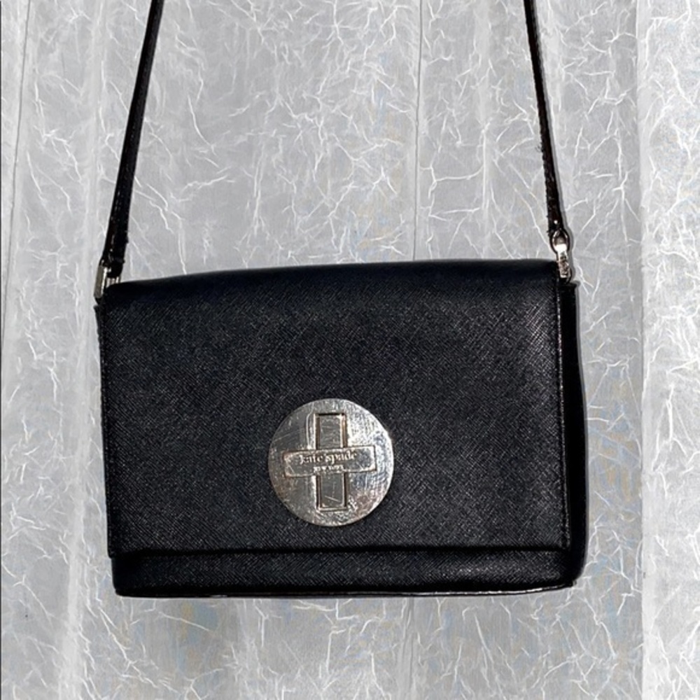Kate spade black evening bag